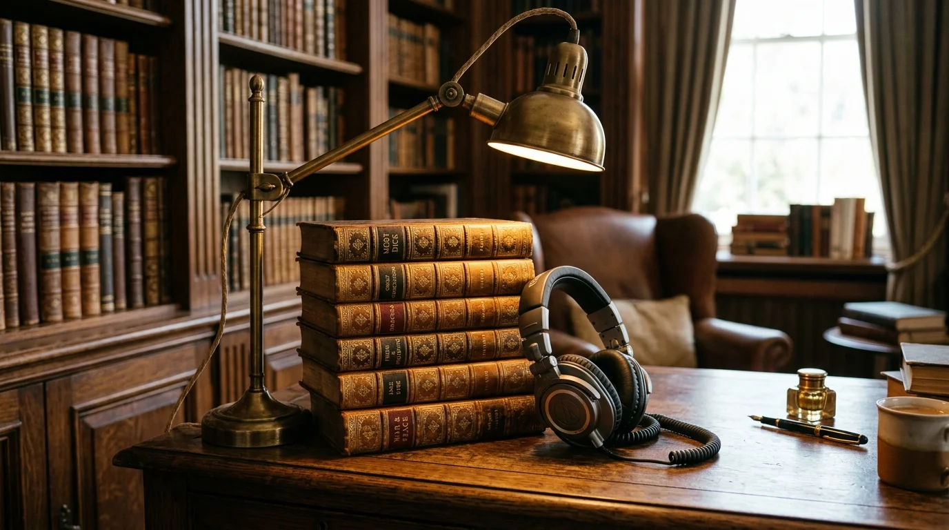 Classic novels on audio with star narrators