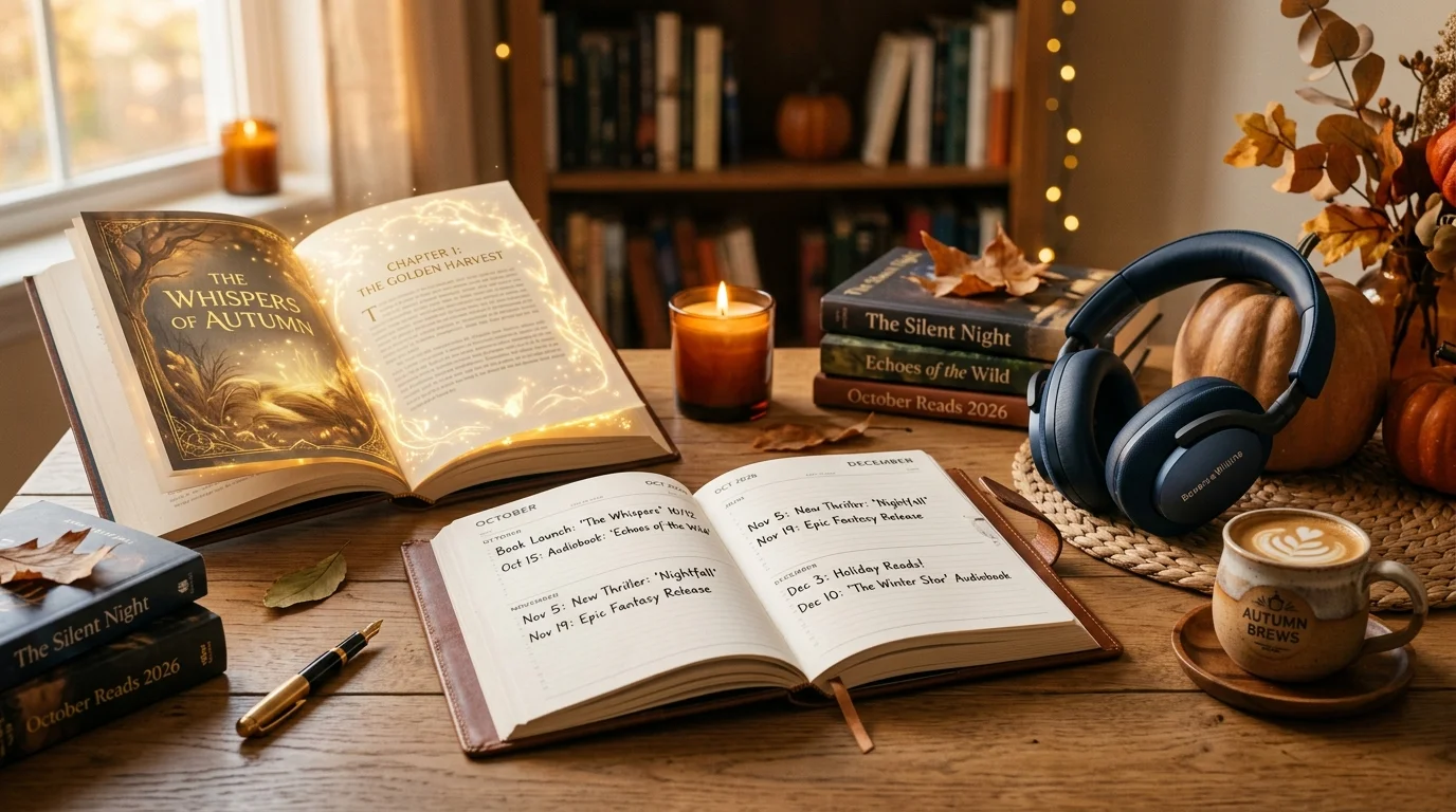 Most anticipated audiobook releases of late 2026